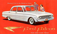 1960 Ford Falcon, courtesy of Ford Motor Co.